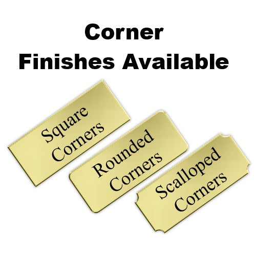 Memorial Plaque for Bench, Custom Engraved memorial plaque Jewellers Brass - The Engraving Store