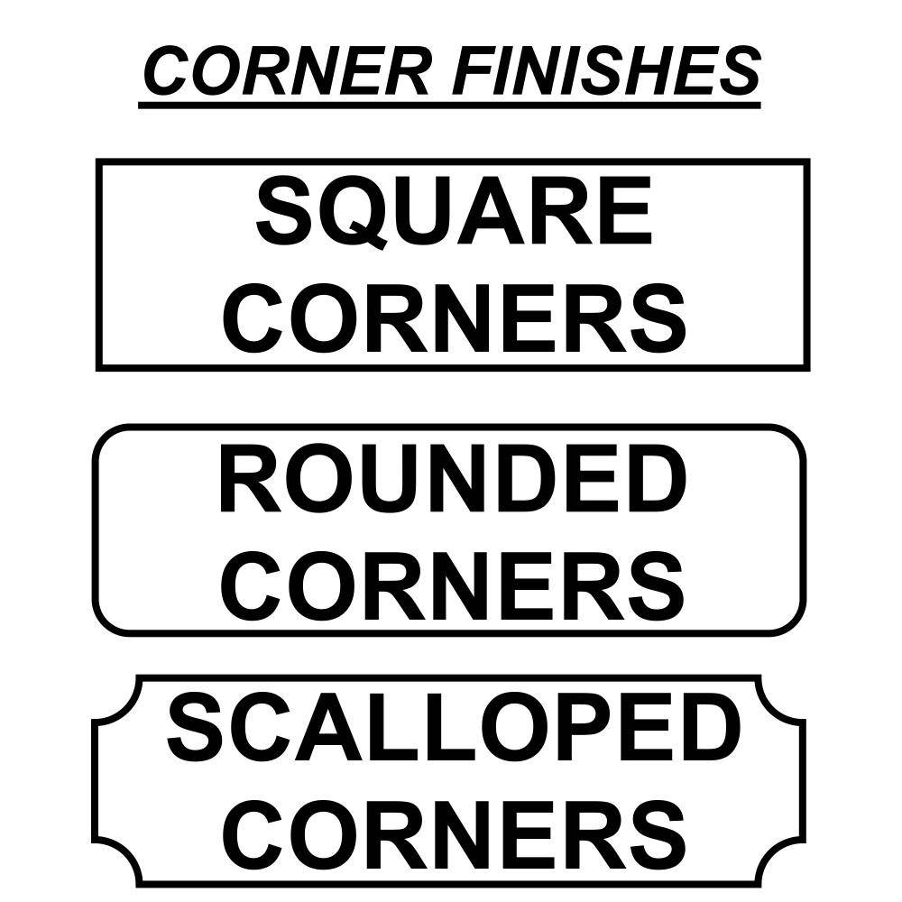 Lacquered Memorial Bench Plaque - The Engraving Store