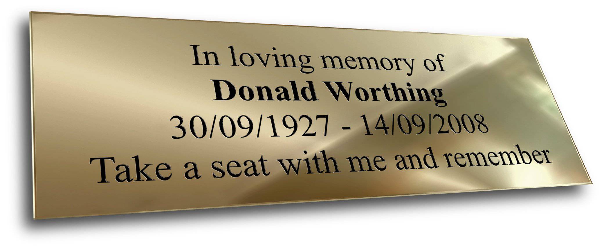 Engraved deals name plates